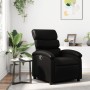 Sillón reclinable de cuero sintético negro de , Sillones - Ref: Foro24-371713, Precio: 202,49 €