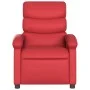 Red Faux Leather Recliner by , Armchairs - Ref: Foro24-371718, Price: 196,30 €, Discount: %