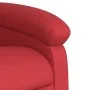 Red Faux Leather Recliner by , Armchairs - Ref: Foro24-371718, Price: 196,30 €, Discount: %