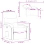 Roter Kunstledersessel von , Sessel - Ref: Foro24-371718, Preis: 199,14 €, Rabatt: %