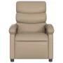 Sillón de masaje reclinable cuero sintético color capuchino de , Sillones - Ref: Foro24-371726, Precio: 247,92 €, Descuento: %