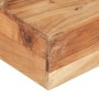 Solid acacia wood coffee table 80x80x28 cm by , Coffee table - Ref: Foro24-323593, Price: 170,40 €, Discount: %