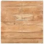 Mesa de centro de madera maciza de acacia 80x80x28 cm de , Mesas de centro - Ref: Foro24-323593, Precio: 180,67 €, Descuento: %