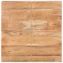 Solid acacia wood coffee table 80x80x28 cm by , Coffee table - Ref: Foro24-323593, Price: 170,40 €, Discount: %