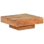 Mesa de centro de madera maciza de acacia 80x80x28 cm de , Mesas de centro - Ref: Foro24-323593, Precio: 180,67 €, Descuento: %