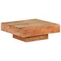 Solid acacia wood coffee table 80x80x28 cm by , Coffee table - Ref: Foro24-323593, Price: 170,40 €, Discount: %