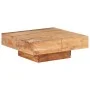 Mesa de centro de madera maciza de acacia 80x80x28 cm de , Mesas de centro - Ref: Foro24-323593, Precio: 180,67 €, Descuento: %