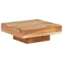 Mesa de centro de madera maciza de acacia 80x80x28 cm de , Mesas de centro - Ref: Foro24-323593, Precio: 180,67 €, Descuento: %