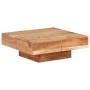 Solid acacia wood coffee table 80x80x28 cm by , Coffee table - Ref: Foro24-323593, Price: 170,40 €, Discount: %