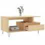 Couchtisch aus Sonoma-Eichensperrholz, 90 x 49 x 45 cm von , Couchtisch - Ref: Foro24-831023, Preis: 74,43 €, Rabatt: %