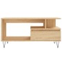 Couchtisch aus Sonoma-Eichensperrholz, 90 x 49 x 45 cm von , Couchtisch - Ref: Foro24-831023, Preis: 75,46 €, Rabatt: %