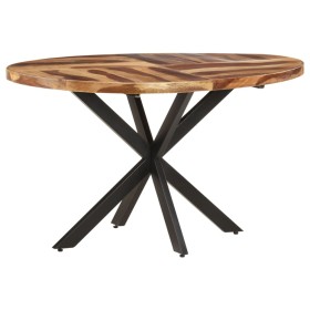 Mesa de comedor madera acacia con acabado sheesham