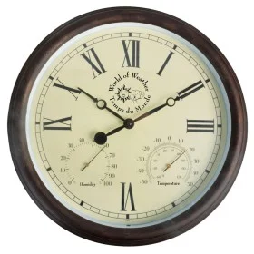 Esschert Design Bahnhofsuhr mit Thermo-Hygrometer 30,5 cm TF009 von Esschert Design, Uhren - Ref: Foro24-411489, Preis: 32,40...
