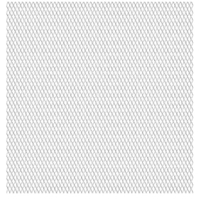 Gartendrahtzaun aus Edelstahl 50x50cm 20x10x2 mm von vidaXL, Zaunpaneele - Ref: Foro24-142280, Preis: 27,07 €, Rabatt: %