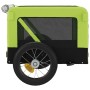 Haustier-Fahrradanhänger, Eisen-Oxford-Stoff, Grün, Schwarz von , Kinderwagen für Haustiere - Ref: Foro24-93913, Preis: 97,14...