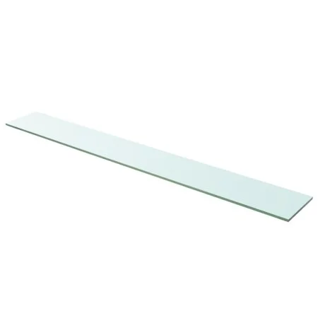 Panel de estante vidrio claro 110x15 cm de vidaXL, Estantes y estanterías - Ref: Foro24-243848, Precio: 21,90 €, Descuento: %