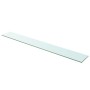 Panel de estante vidrio claro 110x15 cm de vidaXL, Estantes y estanterías - Ref: Foro24-243848, Precio: 22,36 €, Descuento: %