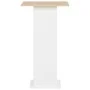 Stehtisch Sonoma in Weiß und Eiche, 60 x 60 x 110 cm von , Küchen- und Esstische - Ref: Foro24-280209, Preis: 85,55 €, Rabatt: %