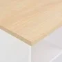 Stehtisch Sonoma in Weiß und Eiche, 60 x 60 x 110 cm von , Küchen- und Esstische - Ref: Foro24-280209, Preis: 85,55 €, Rabatt: %