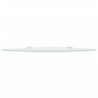 Corner shelf with chrome supports white glass 25x25 cm by vidaXL, Shelves and shelves - Ref: Foro24-243858, Price: 17,13 €, D...