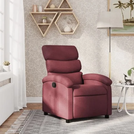 Red Fabric Recliner by , Armchairs - Ref: Foro24-371692, Price: 189,63 €, Discount: %