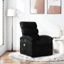Sillón reclinable de masaje de tela negro de , Sillones - Ref: Foro24-371703, Precio: 202,64 €, Descuento: %