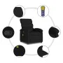 Massagesessel aus schwarzem Stoff von , Sessel - Ref: Foro24-371703, Preis: 201,66 €, Rabatt: %