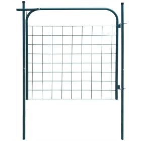 Garden fence gate 100x100 cm green by vidaXL, garden gates - Ref: Foro24-142292, Price: 104,53 €, Discount: %