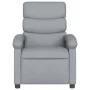 Light Gray Fabric Massage Recliner by , Armchairs - Ref: Foro24-371701, Price: 203,66 €, Discount: %