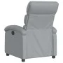 Light Gray Fabric Massage Recliner by , Armchairs - Ref: Foro24-371701, Price: 203,66 €, Discount: %