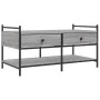 Sonoma gray engineered wood coffee table 99x50x50 cm by , Coffee table - Ref: Foro24-833963, Price: 71,72 €, Discount: %