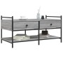 Sonoma-Couchtisch aus grauem Holzwerkstoff, 99 x 50 x 50 cm von , Couchtisch - Ref: Foro24-833963, Preis: 72,59 €, Rabatt: %
