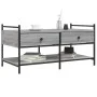 Sonoma gray engineered wood coffee table 99x50x50 cm by , Coffee table - Ref: Foro24-833963, Price: 71,72 €, Discount: %