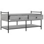 Sonoma gray engineered wood coffee table 99x50x50 cm by , Coffee table - Ref: Foro24-833963, Price: 72,59 €, Discount: %
