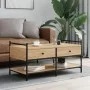 Sonoma oak engineered wood coffee table 99x50x50 cm by , Coffee table - Ref: Foro24-833961, Price: 70,57 €, Discount: %