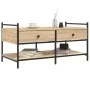 Sonoma oak engineered wood coffee table 99x50x50 cm by , Coffee table - Ref: Foro24-833961, Price: 70,57 €, Discount: %