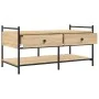 Sonoma oak engineered wood coffee table 99x50x50 cm by , Coffee table - Ref: Foro24-833961, Price: 70,57 €, Discount: %