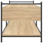 Mesa de centro madera de ingeniería roble Sonoma 99x50x50 cm de , Mesas de centro - Ref: Foro24-833961, Precio: 71,44 €, Desc...