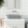 Gray blue ceramic rectangular countertop sink 46x35.5x13 cm by , Sinks - Ref: Foro24-155072, Price: 144,55 €, Discount: %