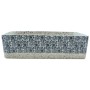 Gray blue ceramic rectangular countertop sink 46x35.5x13 cm by , Sinks - Ref: Foro24-155072, Price: 144,55 €, Discount: %