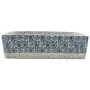 Gray blue ceramic rectangular countertop sink 46x35.5x13 cm by , Sinks - Ref: Foro24-155072, Price: 142,08 €, Discount: %
