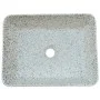 Gray blue ceramic rectangular countertop sink 46x35.5x13 cm by , Sinks - Ref: Foro24-155072, Price: 142,08 €, Discount: %