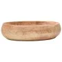 Brown ceramic oval countertop washbasin 59x40x15 cm by , Sinks - Ref: Foro24-155079, Price: 177,11 €, Discount: %