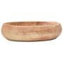 Lavabo sobre encimera ovalado cerámica marrón 59x40x15 cm de , Lavabos - Ref: Foro24-155079, Precio: 180,62 €, Descuento: %