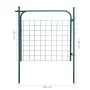 Garden fence gate 100x100 cm green by vidaXL, garden gates - Ref: Foro24-142292, Price: 101,98 €, Discount: %