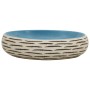 Multicolor ceramic oval countertop washbasin 59x40x15 cm by , Sinks - Ref: Foro24-155085, Price: 151,49 €, Discount: %