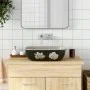 Rectangular countertop washbasin gray black ceramic 48x37.5x13.5 cm by , Sinks - Ref: Foro24-155098, Price: 160,77 €, Discoun...