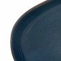 Lavabo sobre encimera ovalado cerámica marrón y azul 59x40x14cm de , Lavabos - Ref: Foro24-155100, Precio: 154,59 €, Descuent...