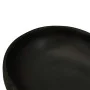 Ovales Aufsatzwaschbecken aus schwarzer Keramik, 59 x 40 x 14 cm von , Sinkt - Ref: Foro24-155102, Preis: 146,94 €, Rabatt: %