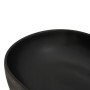 Gray and black ceramic oval countertop sink 59x40x14 cm by , Sinks - Ref: Foro24-155109, Price: 157,99 €, Discount: %